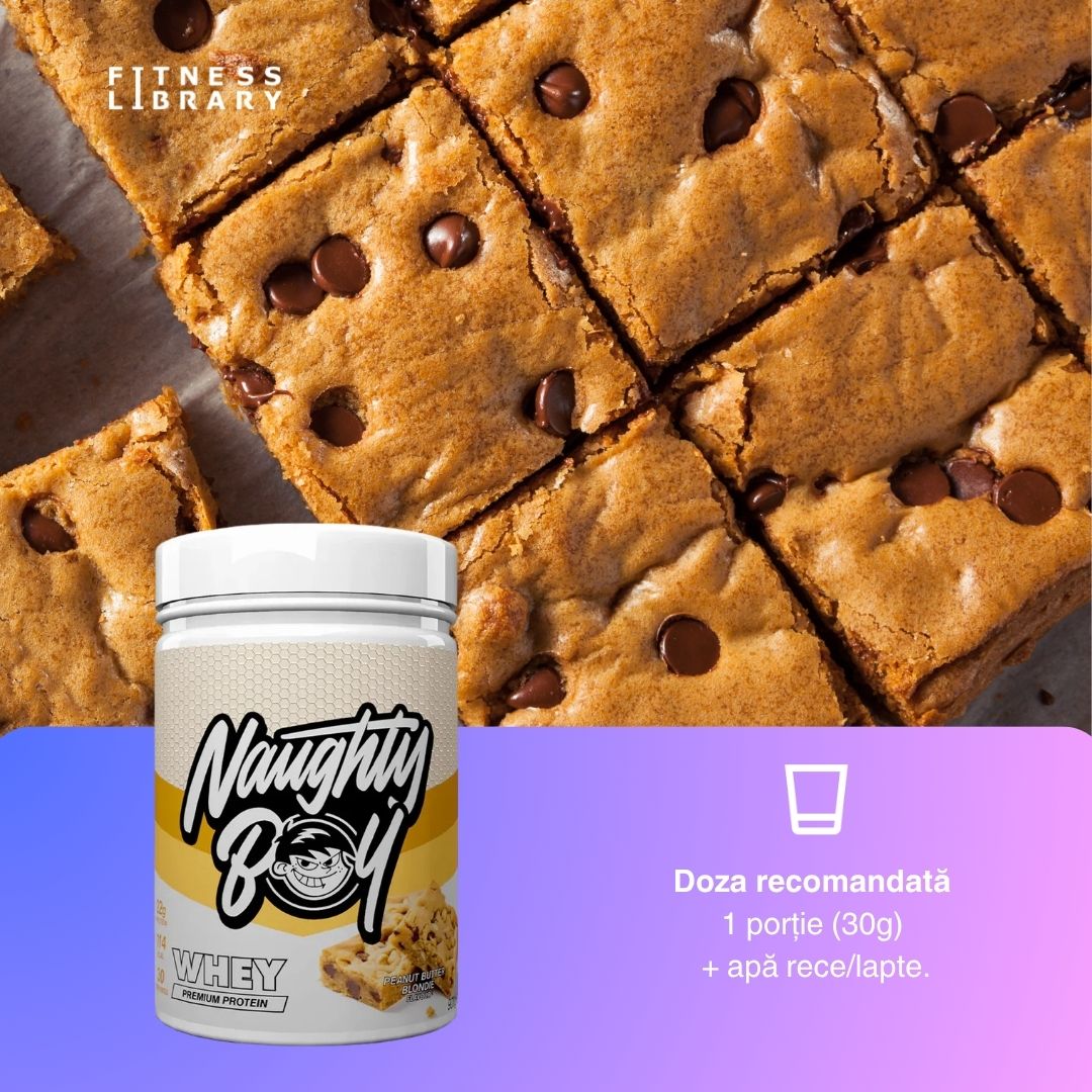 Siluetă ideală și performanță maximă cu Advanced Whey Naughty Boy. Creștere musculară rapidă și încredere absolută.