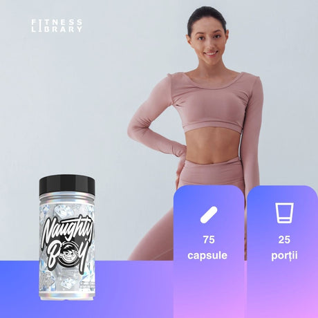 Performanță maximă și siluetă de vis cu The Drip Complex termogenic de la Naughty Boy.