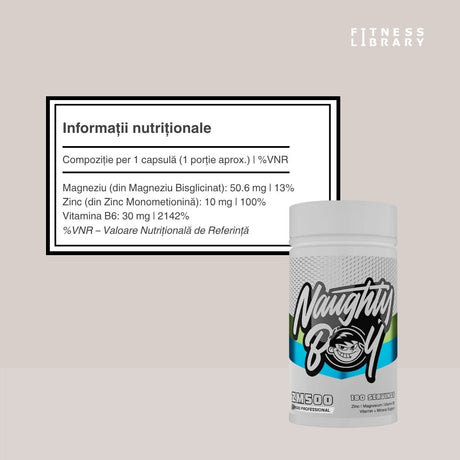 Somn profund, energie maximă. ZM500 Professional. Naughty Boy.