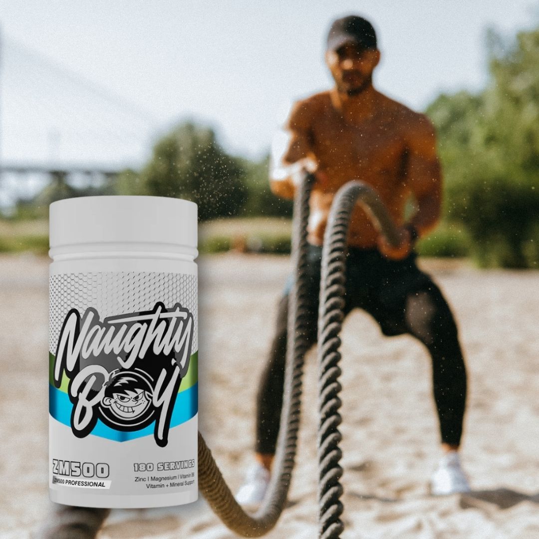 Somn profund, energie maximă, performanță de top cu ZMA Naughty Boy.  Transformă nopțile în zile de succes.