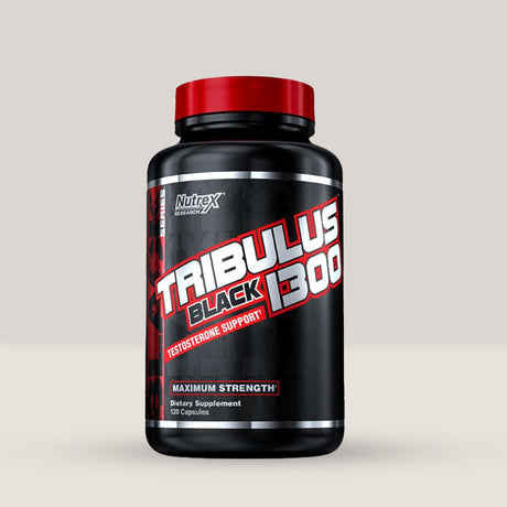 Imagine cu Nutrex Tribulus Black 1300, booster natural de testosteron, 120 capsule, 60 de serviri.