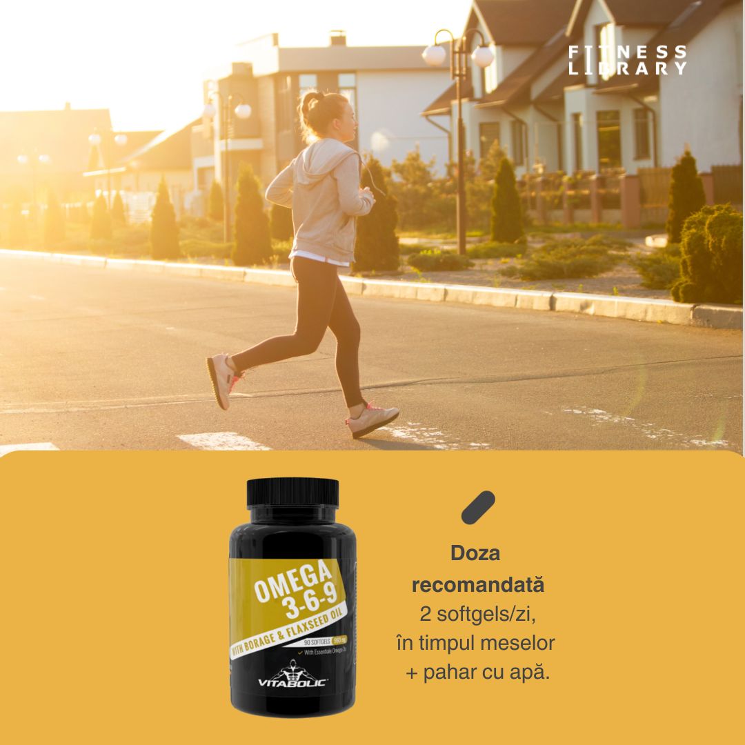 Vitalitate de lungă durată cu Omega 3-6-9 Vitabolic. Hrănește-ți mintea și corpul!