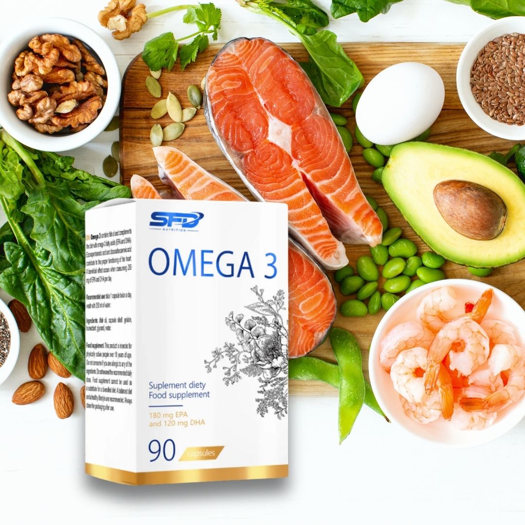 Omega 3 SFD: Claritate mentală, vitalitate și inimă puternică. Investește în tine!