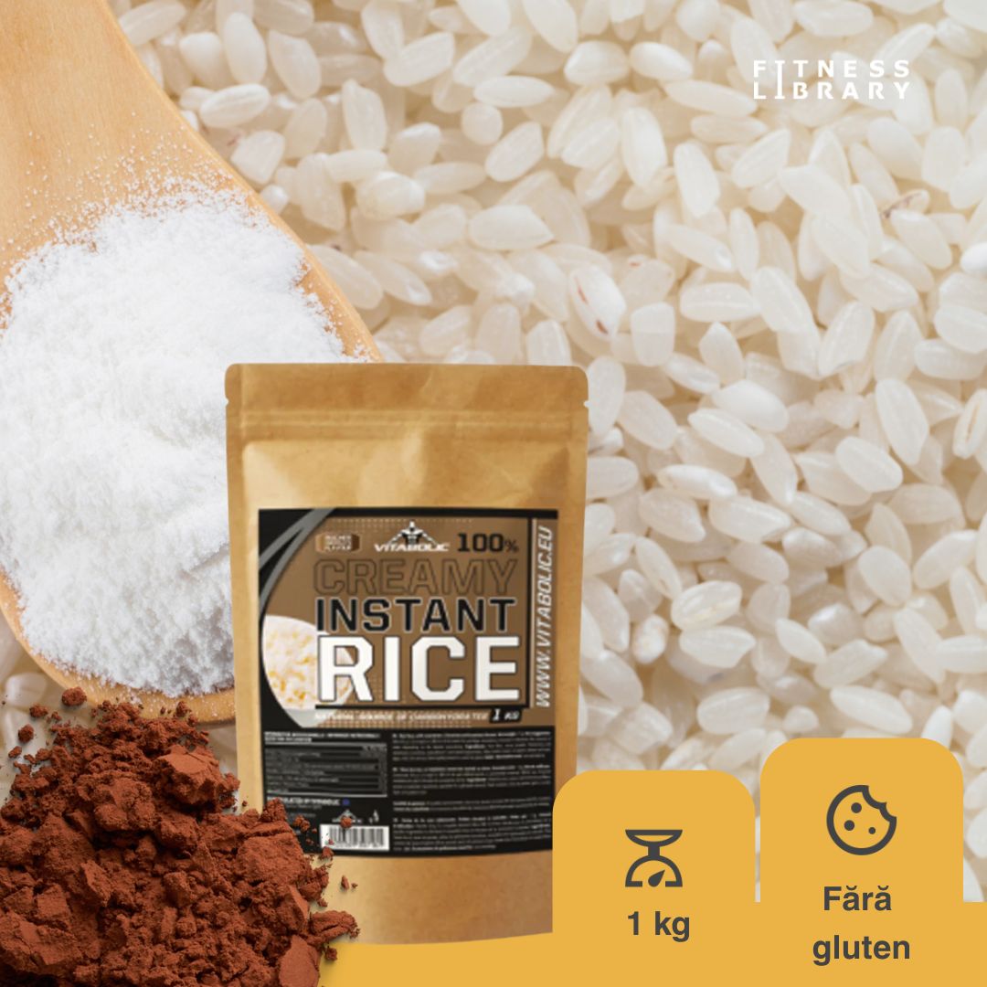 Performanță maximă cu Creamy Rice Vitabolic. Recuperare rapidă, corp energizat.