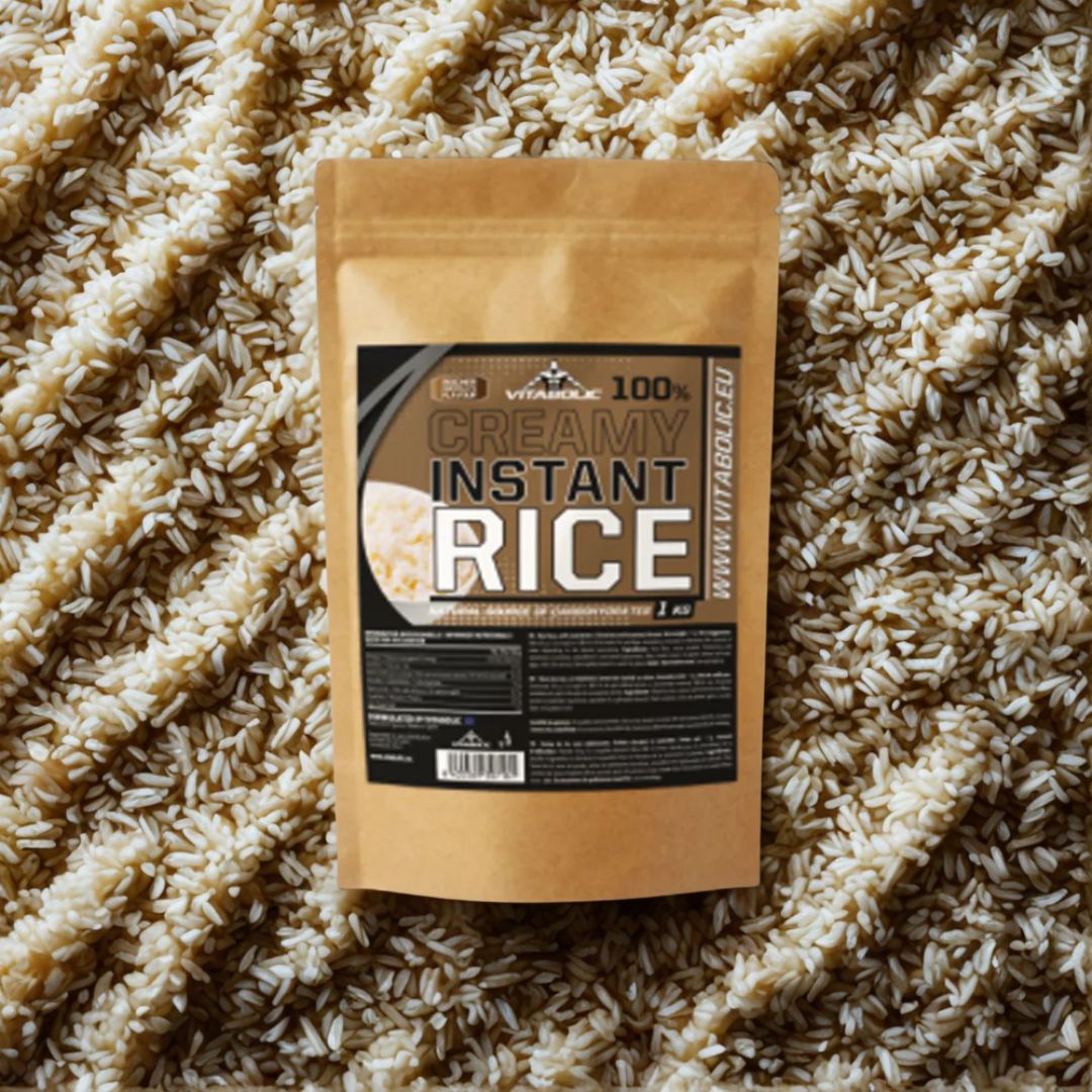 Energie pură, corp sculptat, minte limpede. Creamy Instant Rice Vitabolic - hrănește-ți ambițiile.