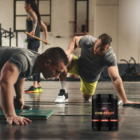 Energie explozivă și anduranță maximă cu Pre Fight Vitabolic. Performanță absolută, fără pompare musculară.