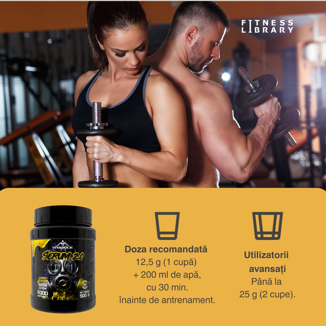 Performanță, energie, focus. SERUM 2.0: Antrenamente transcendente.