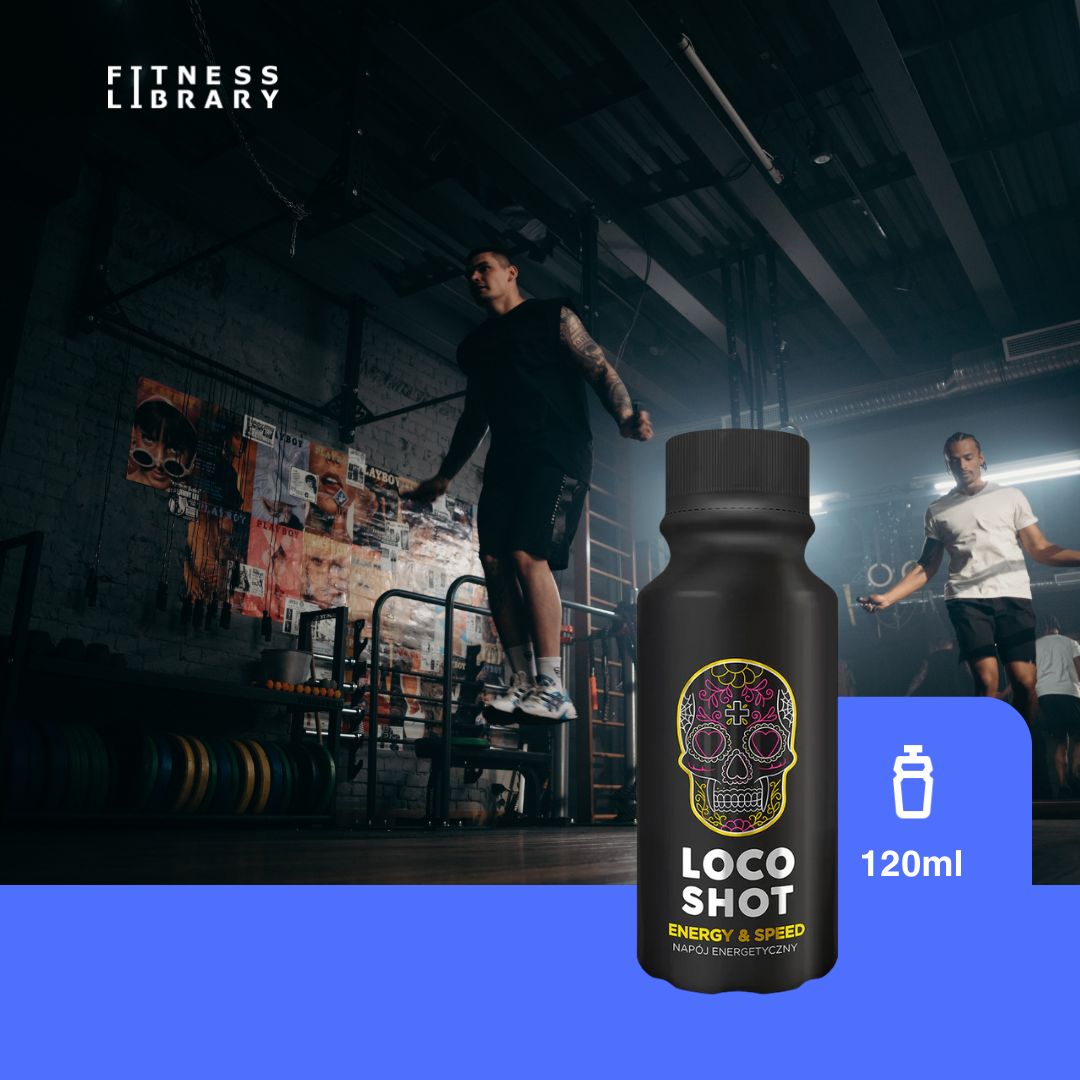 Energie instant, performanță maximă. LOCO Energy & Speed Shot. Putere absolută.