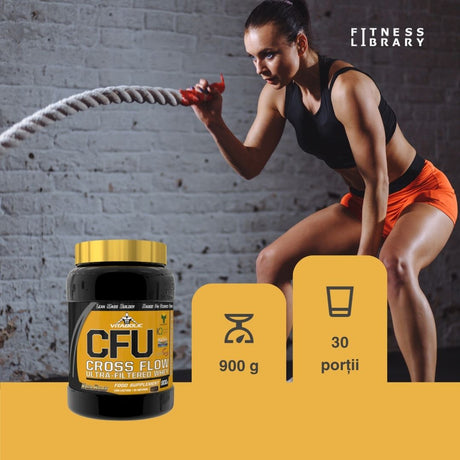 Siluetă sculptată, performanță maximă cu CFU Lean Mass Builder Whey Vitabolic. Rezultate vizibile, încredere de nezdruncinat.