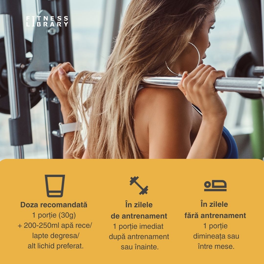 Siluetă sculptată și forță definită cu CFU Lean Mass Builder Whey. Performanță și recuperare optimă.