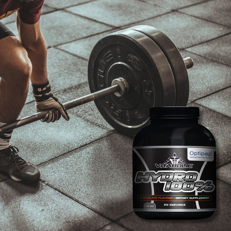 Hydro 100 Vitabolic: Recuperare instant, performanță maximă. Formula premium Optipep® te propulsează către o versiune mai puternică.