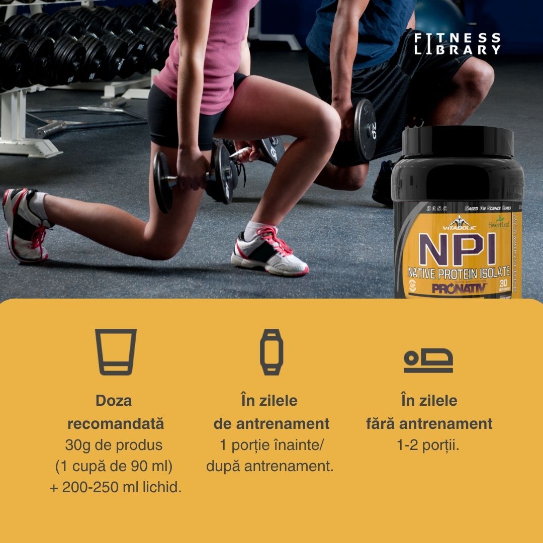 Proteină nativă Pronativ® Vitabolic: Recuperare musculară rapidă, imunitate puternică, corp și minte performante.