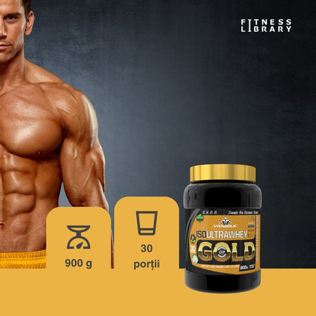 UltraWhey Gold: Recuperare rapidă, mușchi sculptați. Devino superior.