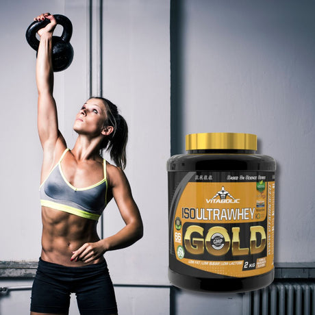 Performanță maximă cu ISO UltraWhey Gold de la Vitabolic. Izolat proteic nativ pentru forma fizică ideală. #Vitabolic #UltraWheyGold