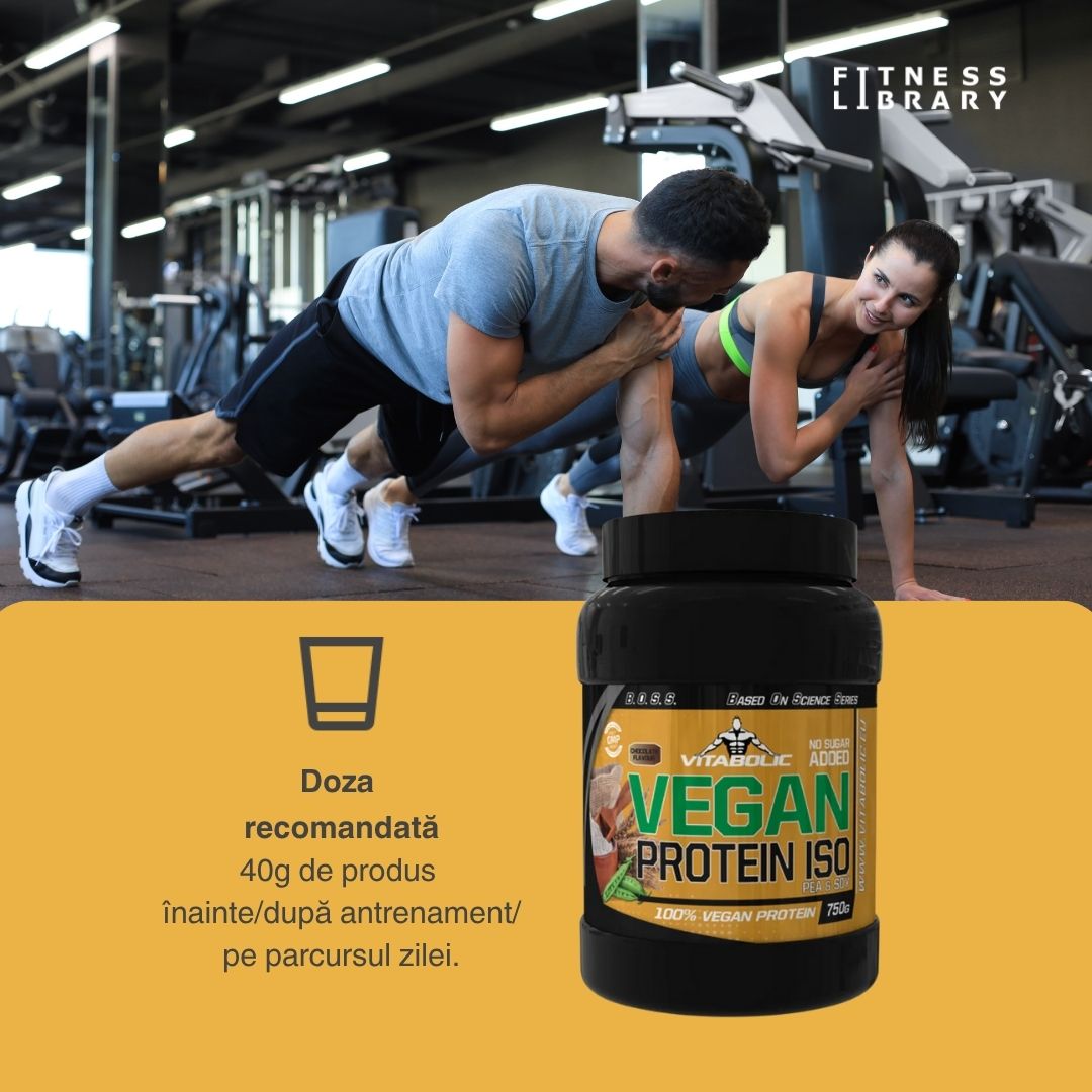Proteină vegană VITABOLIC: Energie pură din plante pentru o versiune mai puternică a ta.