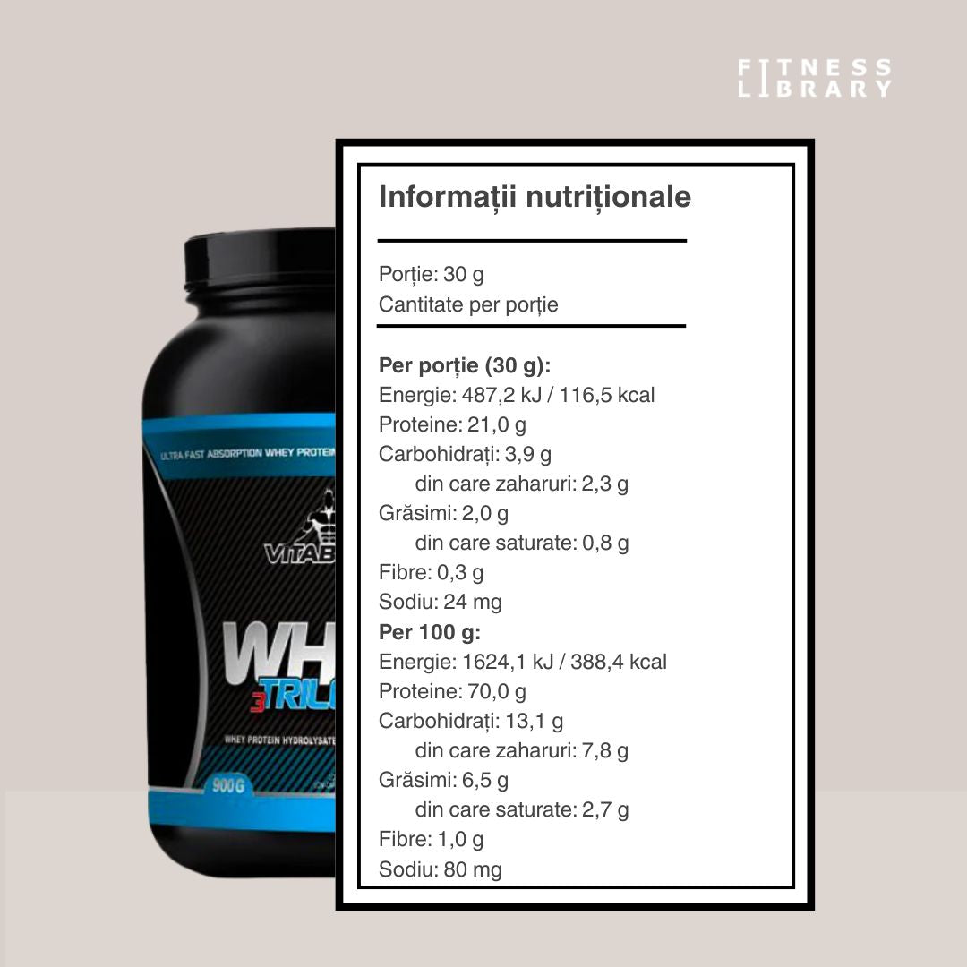 Siluetă ideală cu Whey Trilogy Standard. Creștere musculară armonioasă și recuperare rapidă.  Devino mai puternic și elegant.