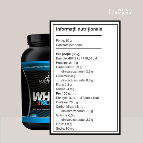 Siluetă ideală cu Whey Trilogy Standard. Creștere musculară armonioasă și recuperare rapidă.  Devino mai puternic și elegant.