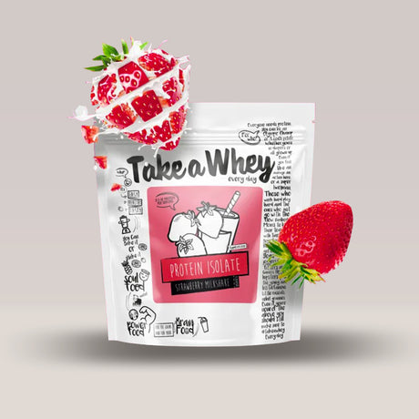 Recipient de 907g de proteină din zer Take-A-Whey..
