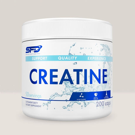 Creatină SFD: Performanță maximă, energie explozivă. Rezultate garantate.