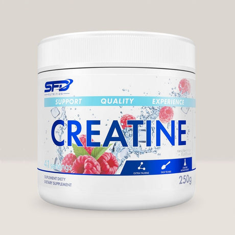 Creatină Monohidrată SFD: Putere explozivă și rezistență maximă pentru performanțe de vârf.