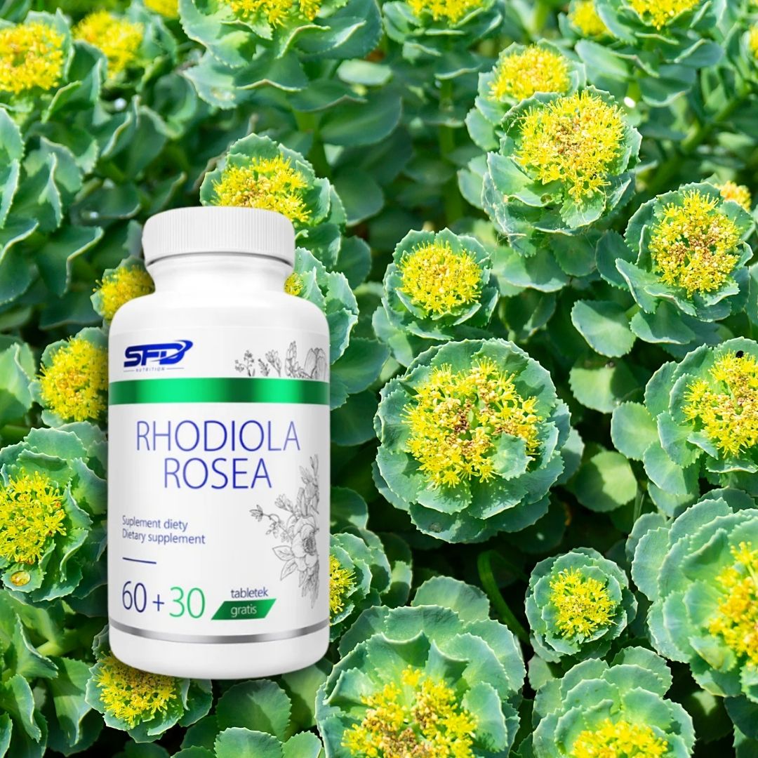 Rhodiola Rosea SFD: Energie vibrantă, claritate mentală, adaptare superioară la stres.