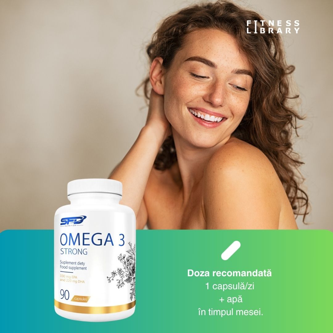Omega 3 Strong: Minte ascuțită, corp puternic, viață intensă.