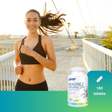 Magneziu organic + B6 (P-5-P) pentru echilibru și energie. Revitalizează-te cu SFD Nutrition!