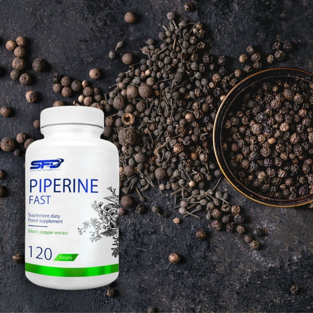 Nutriție amplificată. Piperine Fast maximizează absorbția nutrienților pentru vitalitate și performanță.