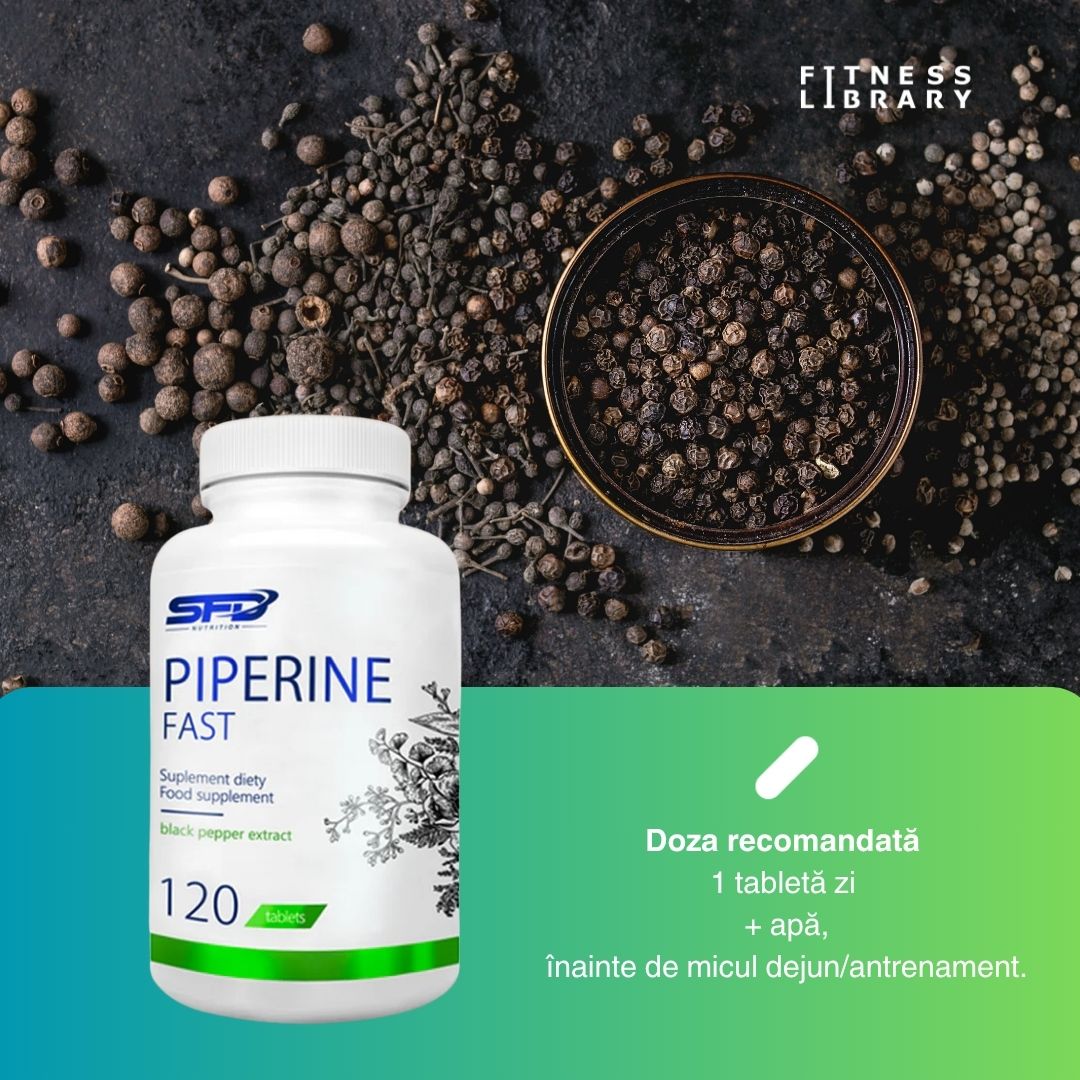 Absorbție maximă. Piperine Fast. Vitalitate amplificată.
