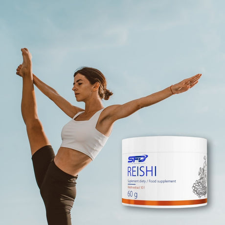 Reishi SFD: Reziliență la stres, vitalitate autentică.