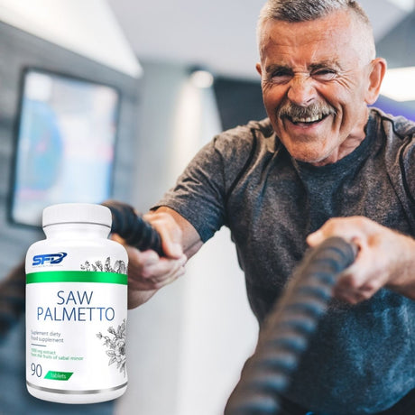 Saw Palmetto SFD: Prostată sănătoasă, păr viguros. Recâștigă-ți vitalitatea!