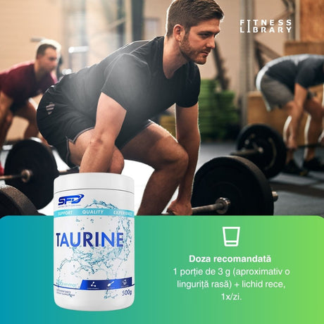 Energie vibrantă și concentrare maximă cu Taurina SFD + Vitamina C. Performanță amplificată pentru o stare de bine superioară.