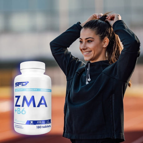 Somn odihnitor și regenerare cu ZMA+B6 de la SFD Nutrition. Trezește-te revitalizat!