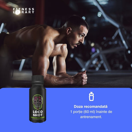 Energie constantă, hidratare optimă. Atinge performanța maximă cu LOCO Race & Endurance Shot.