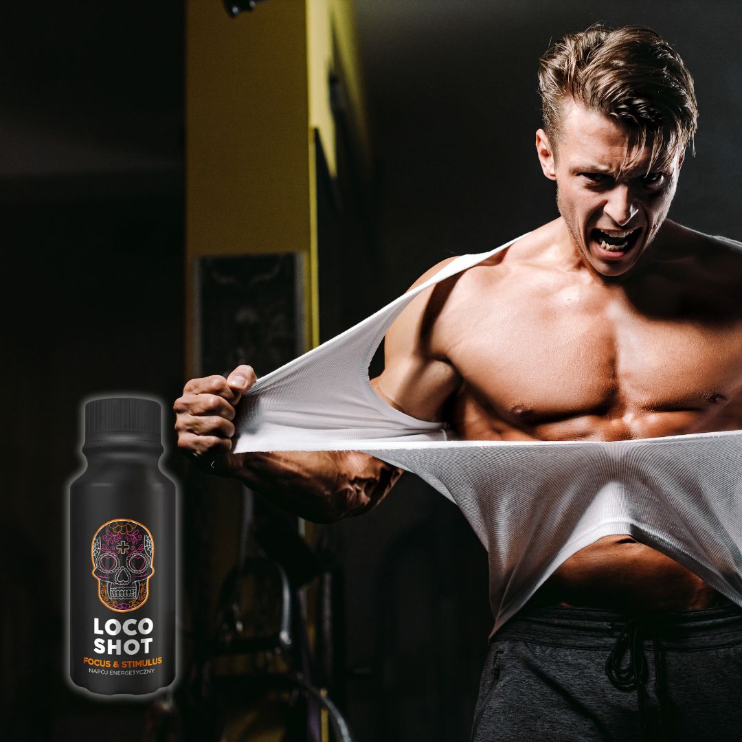 Energie și concentrare maximă cu LOCO Focus & Stimulus Shot. Atinge-ți potențialul!