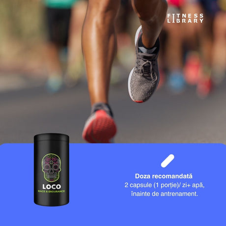 Rezistență nelimitată, recuperare rapidă. Atinge performanța de vârf cu RACE & ENDURANCE de la LOCO.