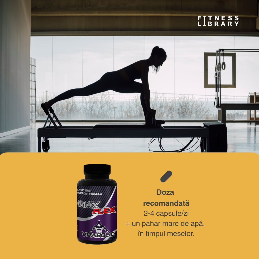 Articulații flexibile, viață activă. Max Flex de la Vitabolic – libertate în mișcare.