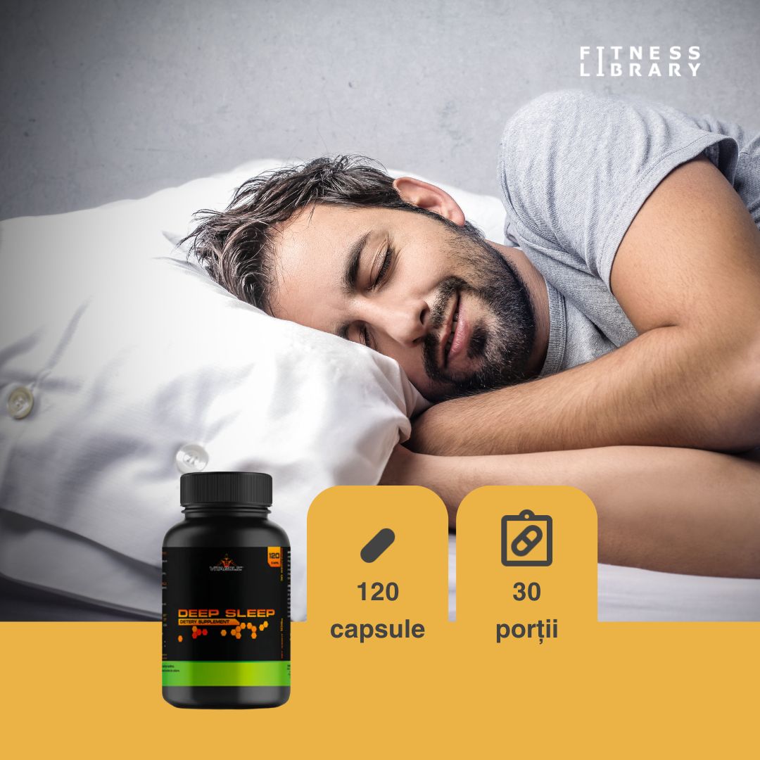 Somn profund, regenerator. Trezește-te revitalizat cu Deep Sleep Vitabolic.
