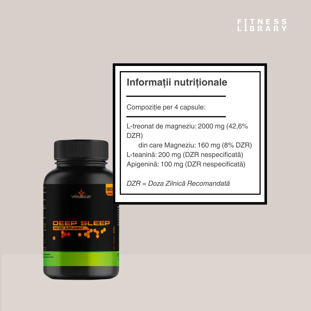 Somn profund, minte ascuțită. VITABOLIC Deep Sleep.