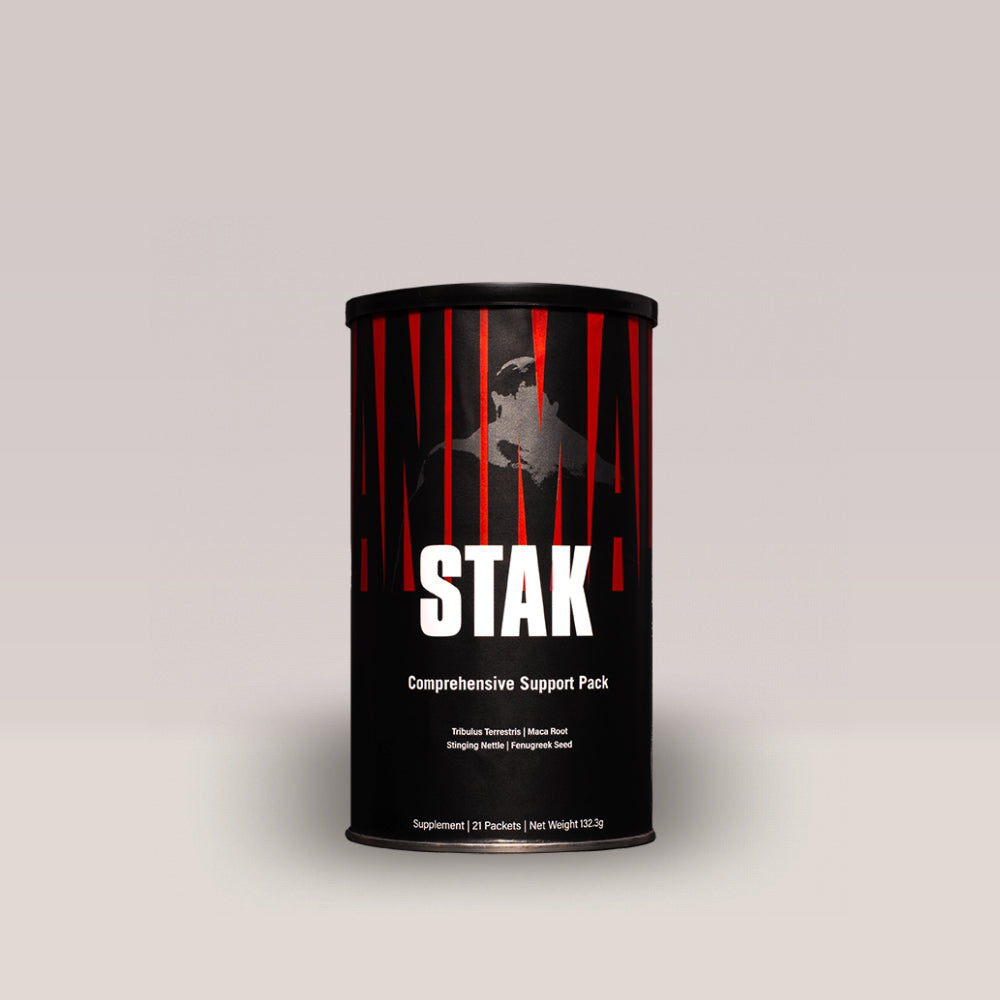 Cutie cu 21 de pachete de testo booster Universal Nutrition Animal Stak.