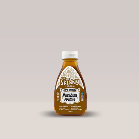Alune pralinate, zero calorii, gust desăvârșit. Răsfață-te fără vinovăție cu siropul The Skinny Food Co.