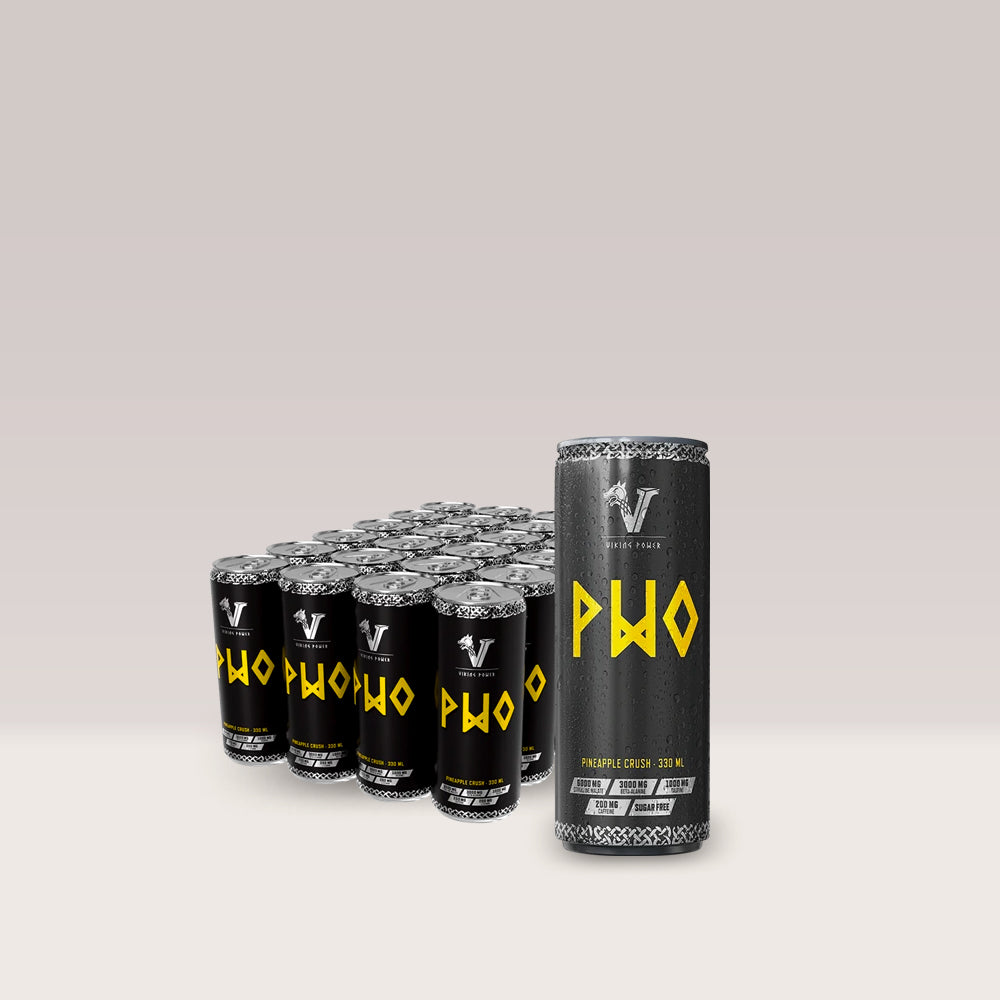 VIKING POWER Pineapple Crush: Energie explozivă, focus ascuțit, performanță maximă. Gust revigorant.