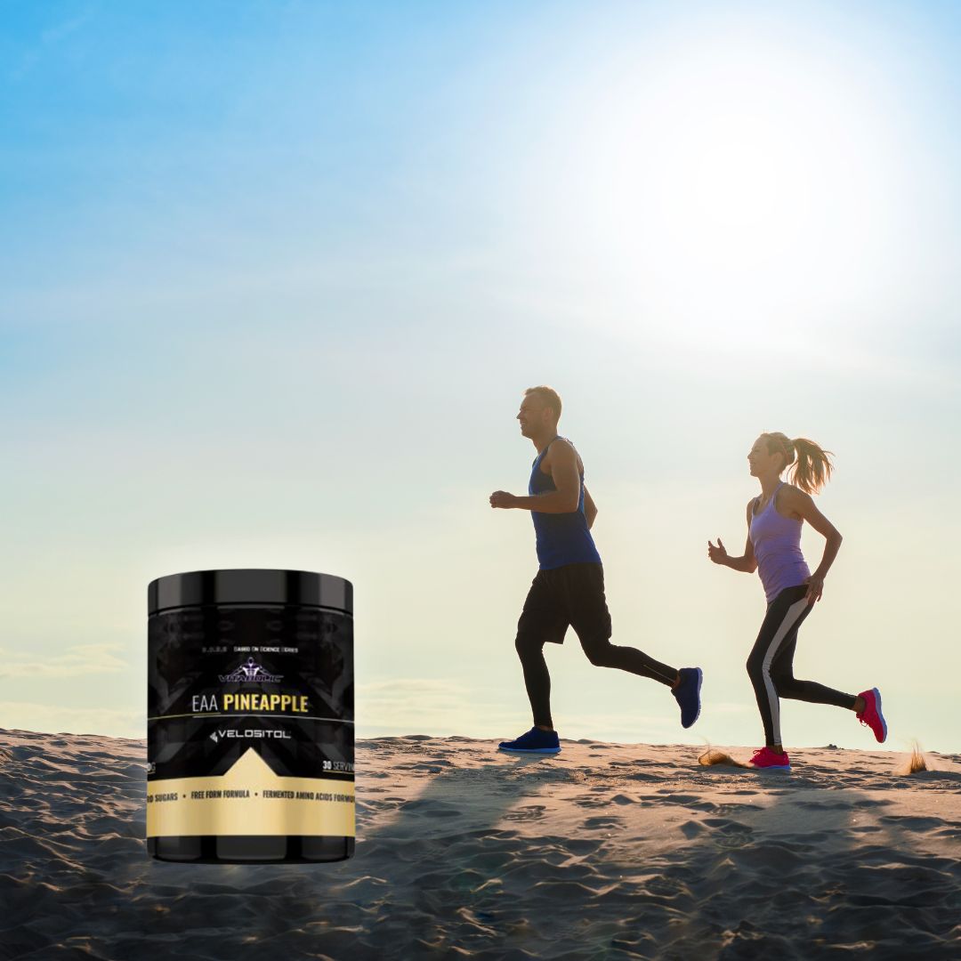 Velositol EAA: Regenerare musculară profundă și performanță desăvârșită.