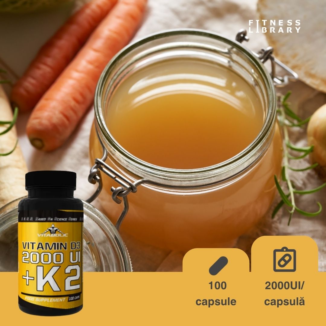 Vitamina D3+K2 Vitabolic: Putere și grație în mișcare, pentru o viață deplină.