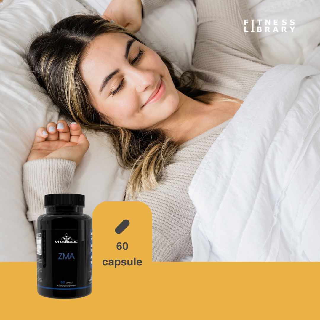 Somn profund cu ZMA VITABOLIC. Magneziu și Zinc pentru performanță maximă și revitalizare. Trezește-te gata de acțiune!