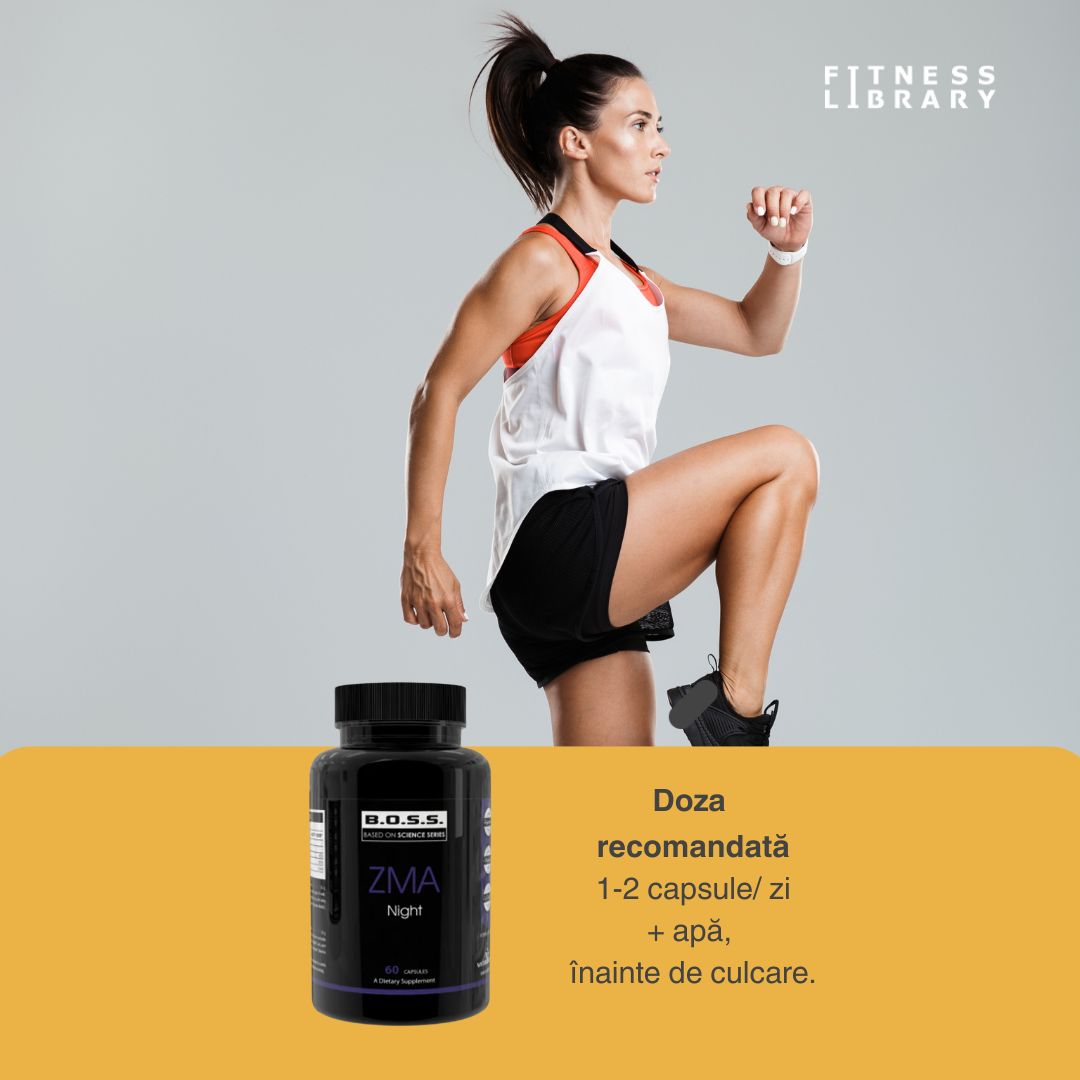 Regenerare profundă și performanță maximă cu VITABOLIC ZMA. Transformă noaptea în aliatul tău.