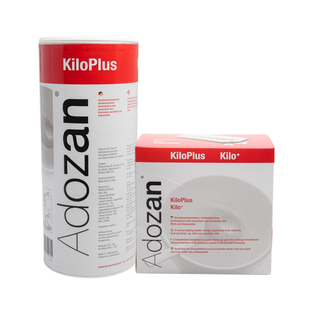 Pudră Hipercalorică Adozan Kilo+ Fără Aromă (Energie & Proteine) - 1 kg