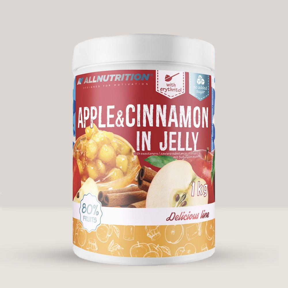 Apple & Cinnamon in Jelly (Low Calorie Jam) - 1kg / 80% fruits