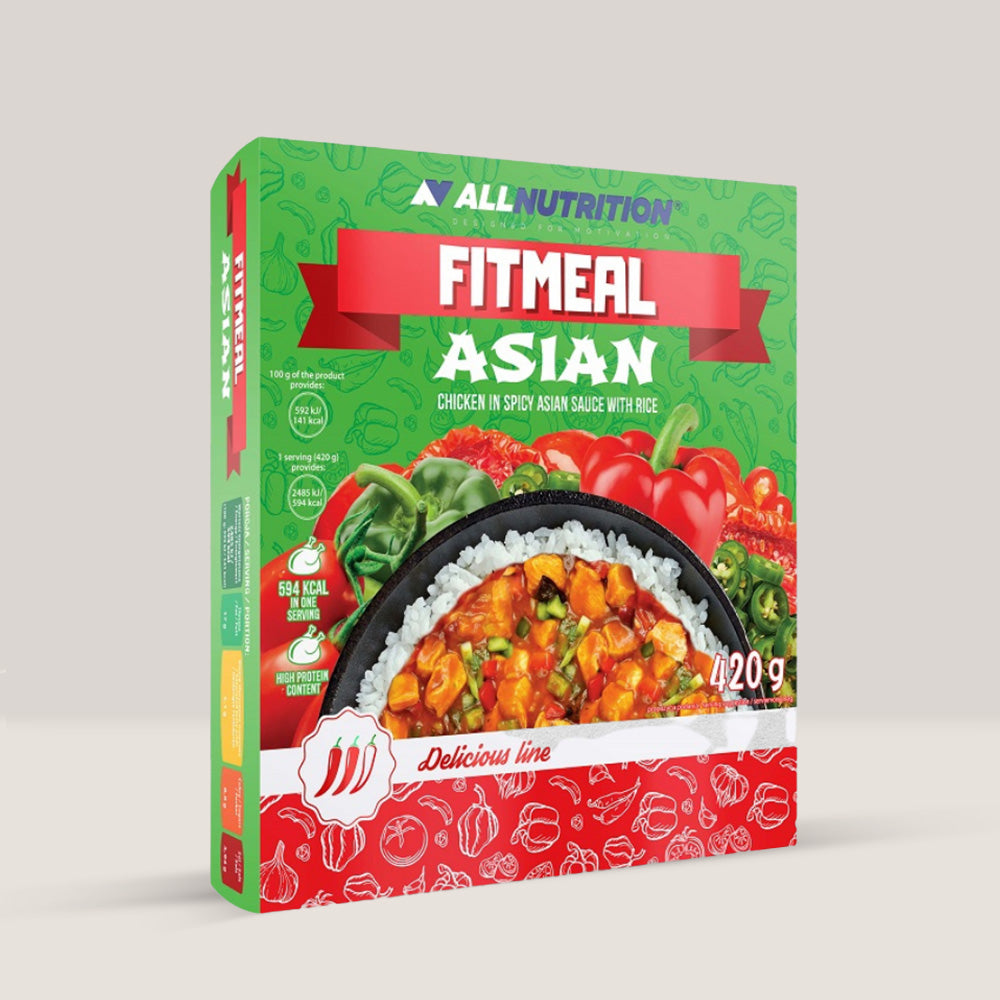 Chicken in spicy asian sauce with rice (delicious line) - 420g