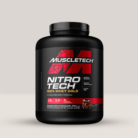 Whey Gold: Recuperare rapidă, performanță maximă. Gust decadent de ciocolată.